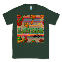 Sports Green latino seamless pattern Classic Tee - BundleAndBundleShop