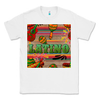 White latino seamless pattern Classic Tee - BundleAndBundleShop