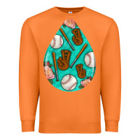 Carrot baseball and western roses teardrop  5 Premium Sweatshirt - BundleAndBundleShop