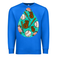 True Royal baseball and western roses teardrop  5 Premium Sweatshirt - BundleAndBundleShop