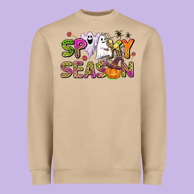Spooky Season Heavyweight Sweatshirt Designed By Adodesignshop