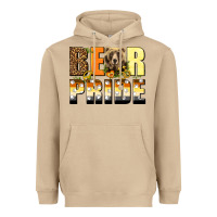 Mushroom Western Bear Pride LGBTQ+ Heavyweight Hoodie - BundleAndBundleShop