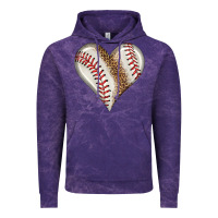 Cloud Purple baseball heart Vintage Hoodie - HRA Design Shop