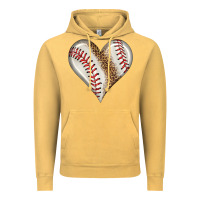 Vintage Mustard baseball heart Vintage Hoodie - HRA Design Shop