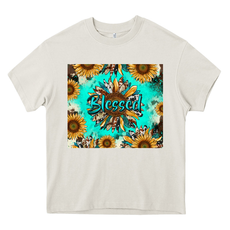 Blessed Sunflowers Heavy Core Tee by RanaPortraitStore | Teevron