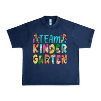 Navy team kindergarten Urban Heavy Tee - JahusDesignShop