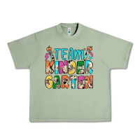Oil Green team kindergarten Urban Heavy Tee - JahusDesignShop