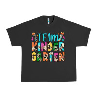 Pigment Black team kindergarten Urban Heavy Tee - JahusDesignShop