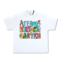 White team kindergarten Urban Heavy Tee - JahusDesignShop