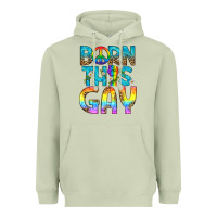Matcha Western Born This Gay Heavyweight Hoodie - BundleAndBundleShop