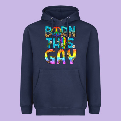 Western Born This Gay Heavyweight Hoodie Designed By Bundleandbundleshop