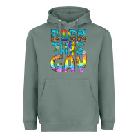 Sage Western Born This Gay Heavyweight Hoodie - BundleAndBundleShop
