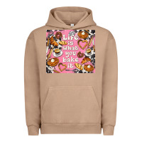 Pigment Burro life is what you bake it with cowhide Urban Hoodie - TumblerDesignByShophia