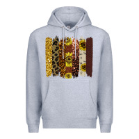 Heather Grey Colorful brush stroke thankful Premium Hoodie - Bettercallsaul