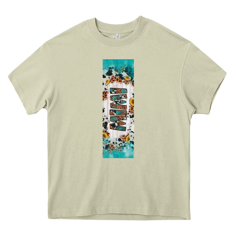 Mimi Sunflower Cowhide Leopard  Pen Wrap Heavy Core Tee by Artiststas | Teevron