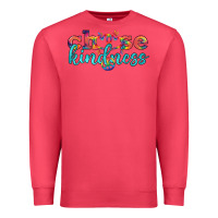 Cardinal Lgbtq Choose Kindness With Heart And Peace Premium Sweatshirt - BundleAndBundleShop