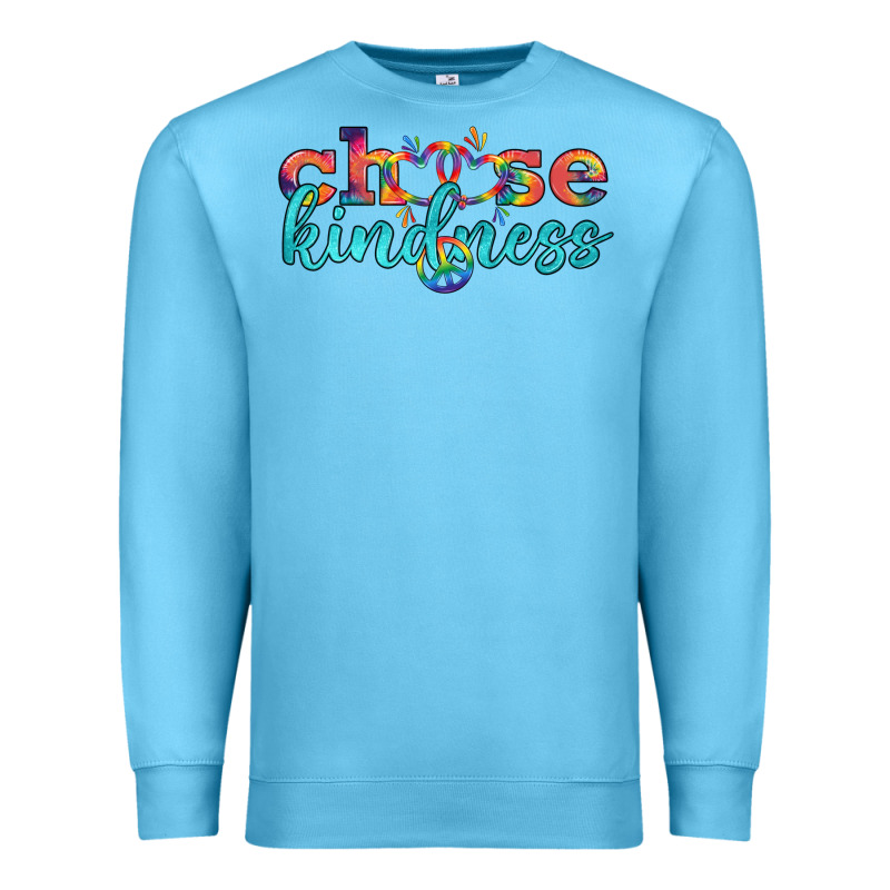 Lgbtq Choose Kindness With Heart And Peace Premium Sweatshirt by BundleAndBundleShop | Teevron