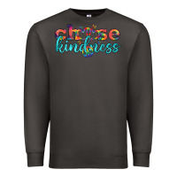 Smoke Lgbtq Choose Kindness With Heart And Peace Premium Sweatshirt - BundleAndBundleShop