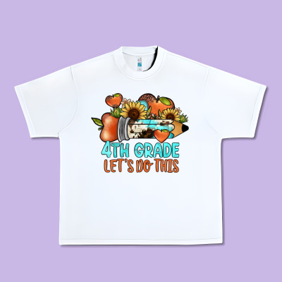 4th Grade Let's Do This Urban Heavy Tee Designed By Jahusdesignshop
