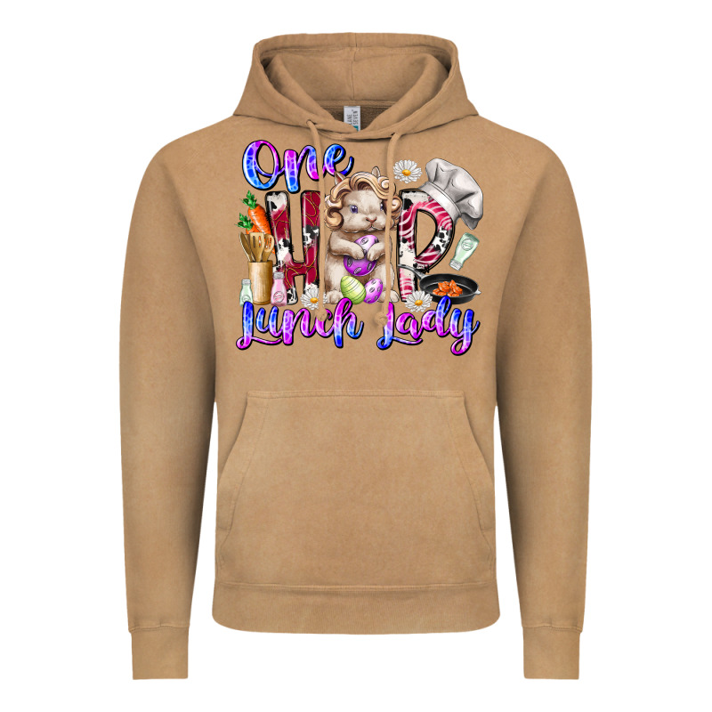 One Hop Lunch Day Vintage Hoodie by RacoonDesign | Teevron