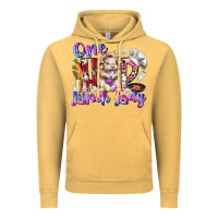 Vintage Mustard one hop lunch day Vintage Hoodie - RacoonDesign