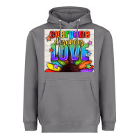 Storm Everyone Deserves Love Pride LGBTQ+ Tumbler Heavyweight Hoodie - BundleAndBundleShop