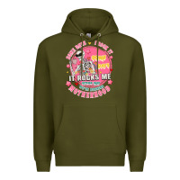 Army Green funny motherhood Premium Hoodie - JahusDesignShop