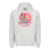 Dove Grey funny motherhood Premium Hoodie - JahusDesignShop