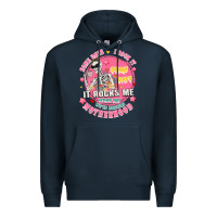 Navy funny motherhood Premium Hoodie - JahusDesignShop