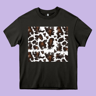 Heavy Core Tee cowhide pattern