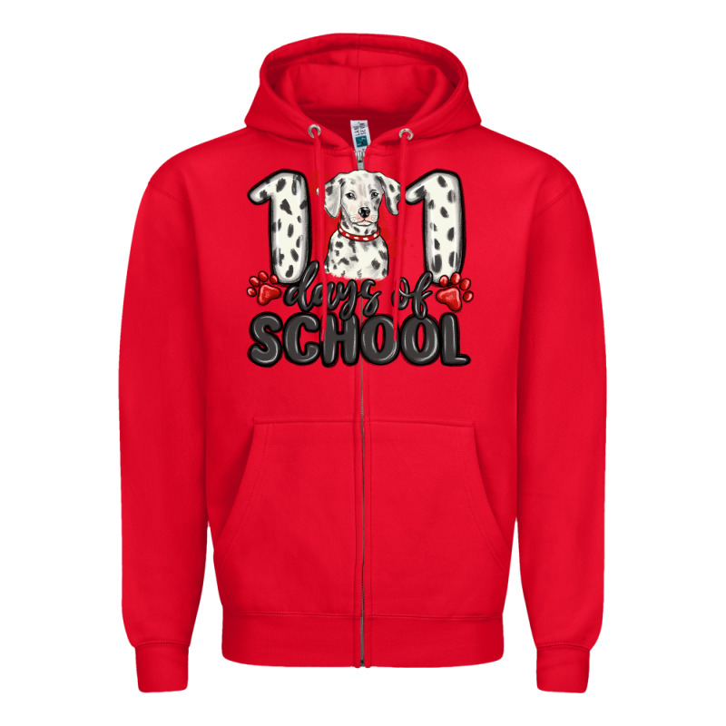 101 Days Of School Zipper Hoodie by MaliasSmallBusiness | Teevron
