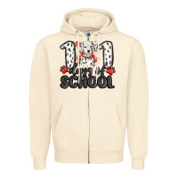 Sandshell 101 days of school Zipper Hoodie - MaliasSmallBusiness
