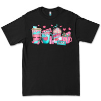 Black lash hustler coffee cups Premium Tee - texasbilliewilder
