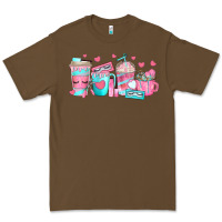 Cacao lash hustler coffee cups Premium Tee - texasbilliewilder