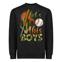 Black let's do this boys field baseball Heavyweight Sweatshirt - BundleAndBundleShop