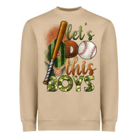 Mushroom let's do this boys field baseball Heavyweight Sweatshirt - BundleAndBundleShop