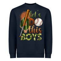 Navy let's do this boys field baseball Heavyweight Sweatshirt - BundleAndBundleShop