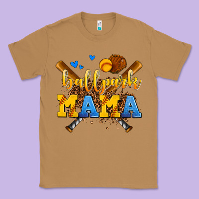 Ballpark Mama Classic Tee Designed By Adodesignshop