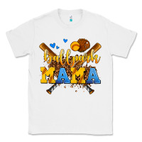 White ballpark mama Classic Tee - AdoDesignShop