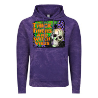 Cloud Purple thick thighs and witch vibes Vintage Hoodie - JahusDesignShop