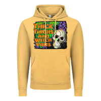 Vintage Mustard thick thighs and witch vibes Vintage Hoodie - JahusDesignShop
