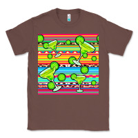 Chestnut margarita serape seamless pattern Classic Tee - BundleAndBundleShop