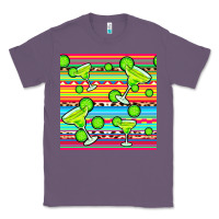 Lavender margarita serape seamless pattern Classic Tee - BundleAndBundleShop