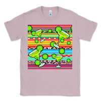 Lilac margarita serape seamless pattern Classic Tee - BundleAndBundleShop