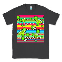 Smoke margarita serape seamless pattern Classic Tee - BundleAndBundleShop