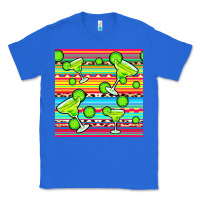 True Royal margarita serape seamless pattern Classic Tee - BundleAndBundleShop
