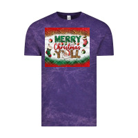 Cloud Purple merry christmas y'all tumbler Vintage Tee - BundleAndBundleShop