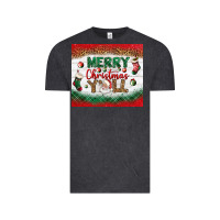Vintage Black merry christmas y'all tumbler Vintage Tee - BundleAndBundleShop