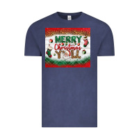 Vintage Denim merry christmas y'all tumbler Vintage Tee - BundleAndBundleShop