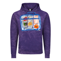 Cloud Purple lunchbox fa element Vintage Hoodie - FaDigitalArtStudio